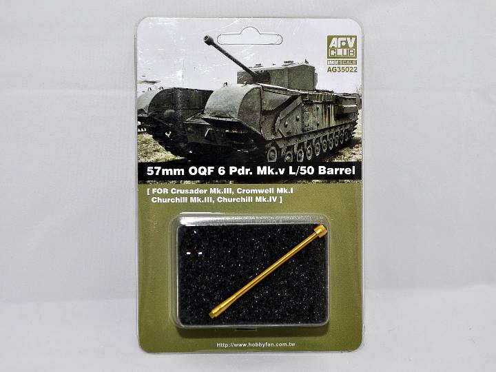 Afv Club - 57mm OQF 6 Prd. Mk.V L/50 Barrel Afv Club - 57mm OQF 6 Prd. Mk.V L/50 Barrel